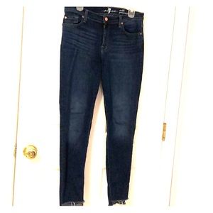 7 for All Mankind ankle length jeans EUC